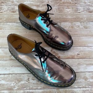 rose gold doc martens
